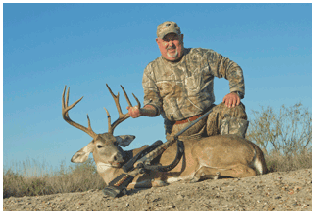 management whitetail buck scored 105