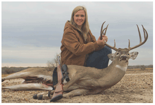 management whitetail buck scored 105